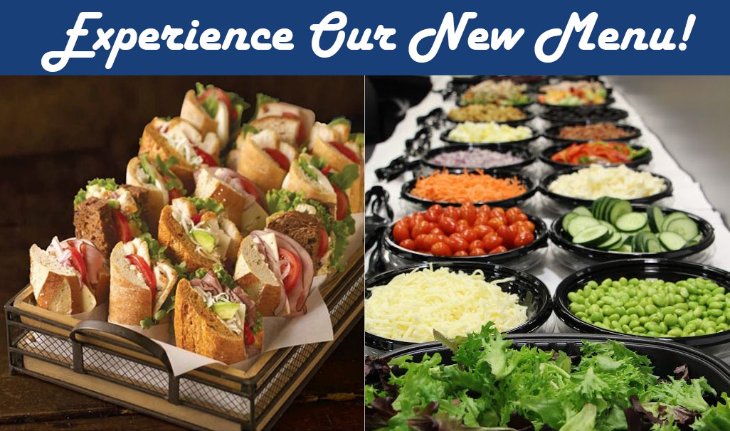 Experience Our New Menu