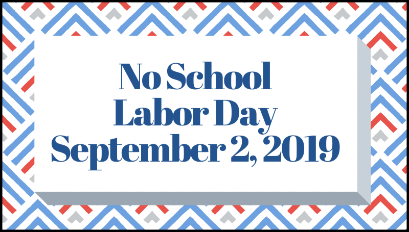 no school labor day september 2